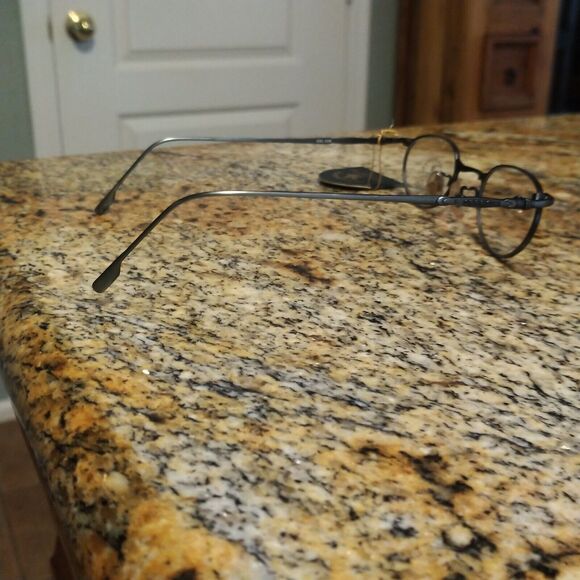 SANTA BARBARA POLO COL C26 Silver Oval Metal Frame Eyeglasses Japan - Picture 2 of 12